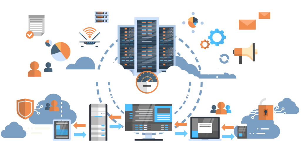 IT infrastructure is the software program hardware and system that help the technology in an organization also numerous agents required for the operation.