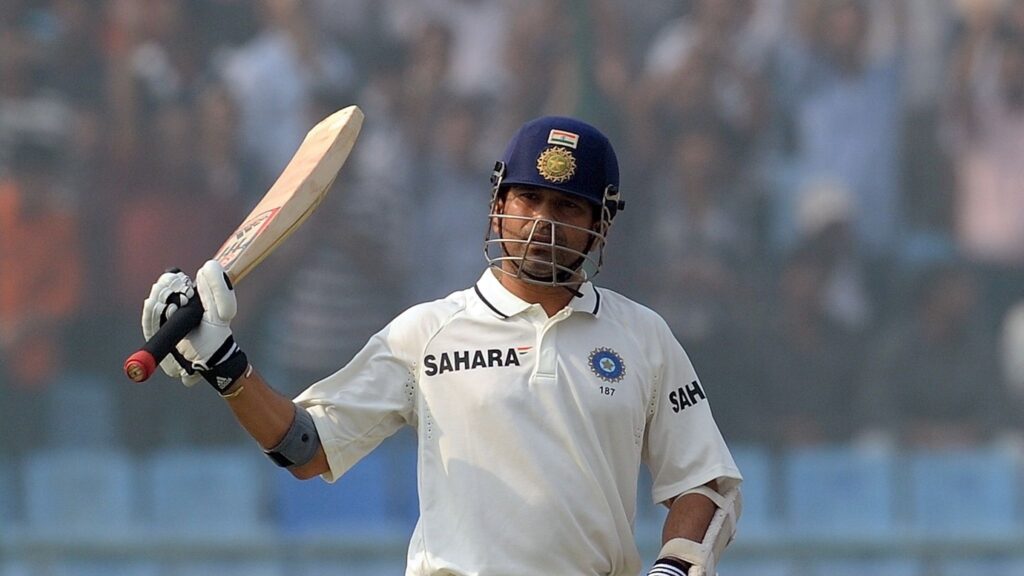 Sachin in whites