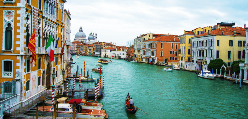 The drowning city of Venice