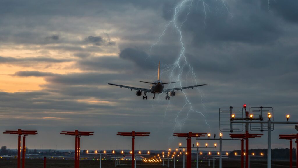 planes in thunder