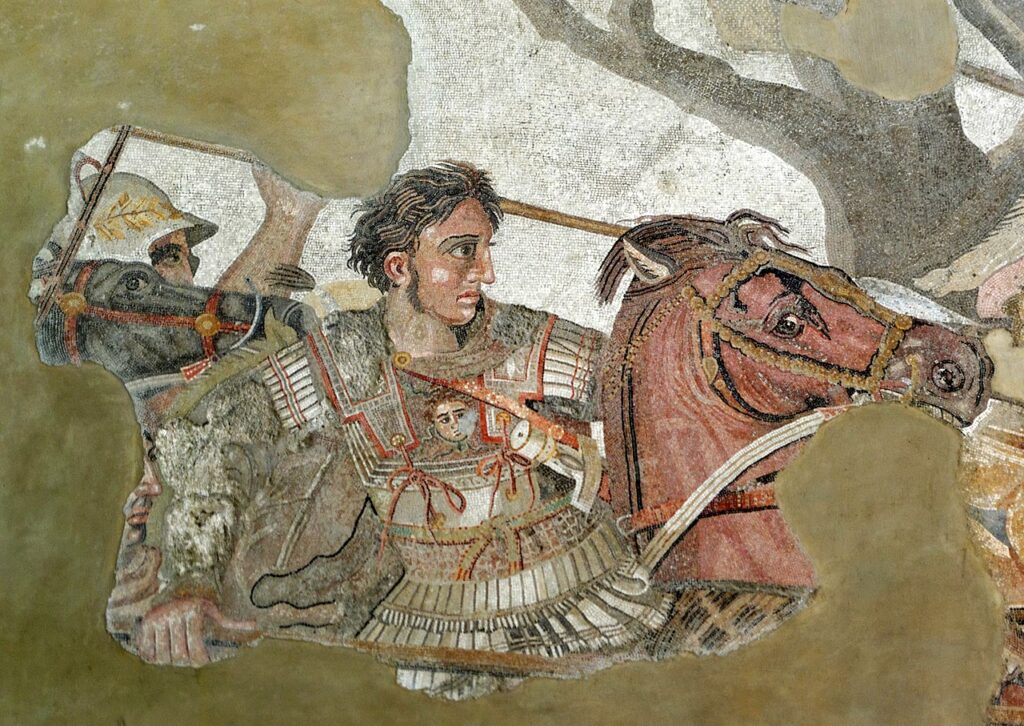Alexander the Great, ascended the throne of Macedonian after his father Philip II at the age of Twenty and reigned until his death at the age of 32.