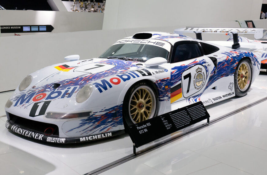 The evolution of the Porsche 911