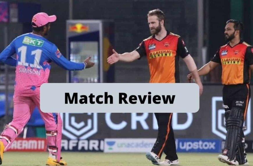 Review: SRH vs RR IPL 2022 Sanju shine in 61 run win for RR