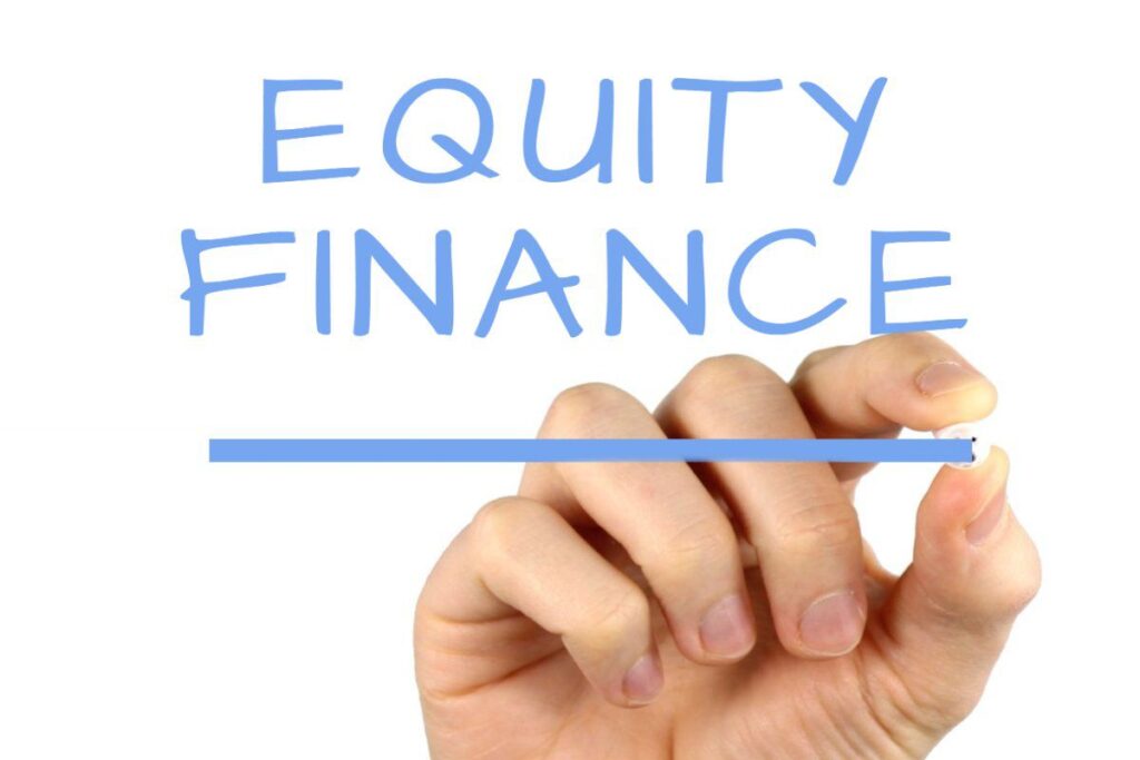 Equity financing refers to shares of a sale of a company to raise capital. People who also invest in shares are also purchasing ownership rights to the company.

