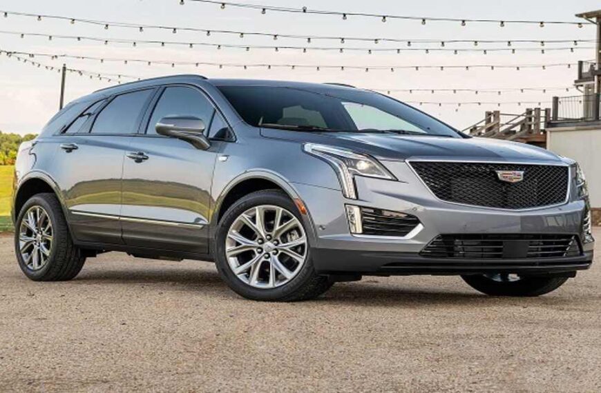 The luxury features of the Cadillac XT5 car model