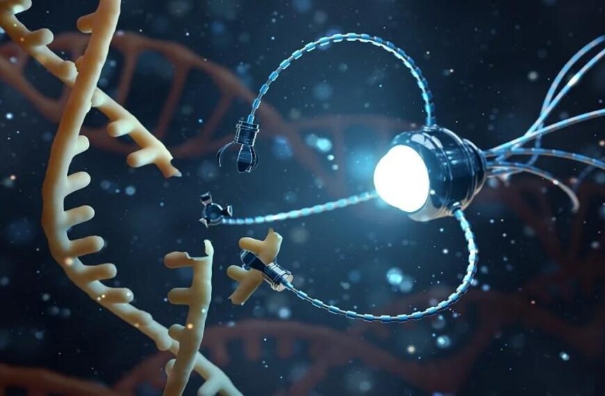 Nanotechnology and its use to work with DNA(Deoxyribonucleic acid)