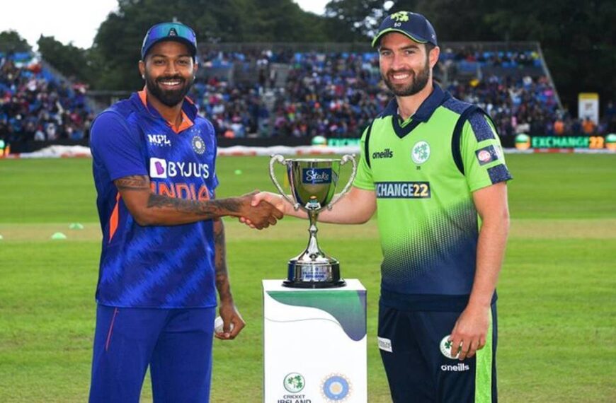 India tour of Ireland for 2 matches T20 series Trailing up for the T20 world cup to be held in Australia(India vs Ireland).