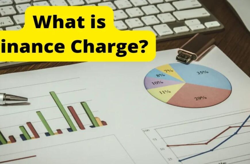 What is the finance charge and its types